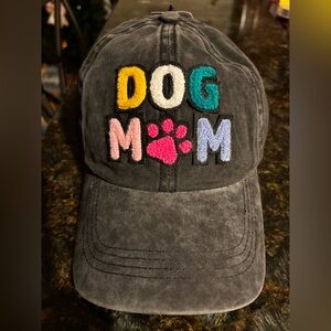 “Dog Mom Embroidered Baseball Cap Hat | David & Young | Adjustable” NWT